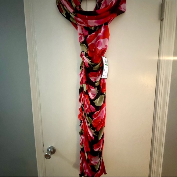 NWT B Darlin Ruched Off-Shoulder Dress - Picture 2 of 6